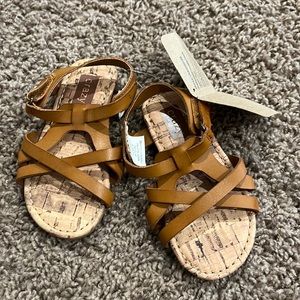 Crazy 8 Toddler Sandal Tan Size 6